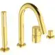 IS-4-Loch-Wannenrandarm-JOY-m-Auslauf-Stab-HB-u-Umsteller-Brushed-Gold-BC789A2 gallery number 2